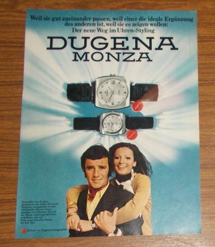 Rara pubblicità dugena - pubblicità, monza