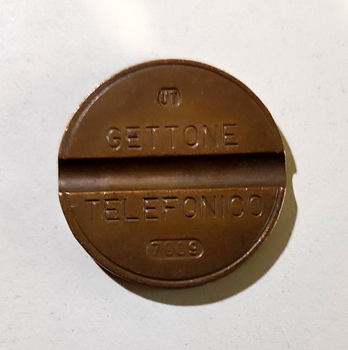 Gettone telefonico 7809 - gettone,