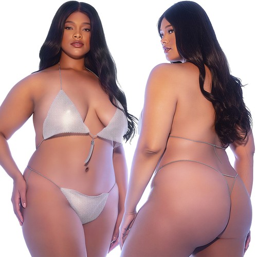 Set perizoma bralette - , cotta