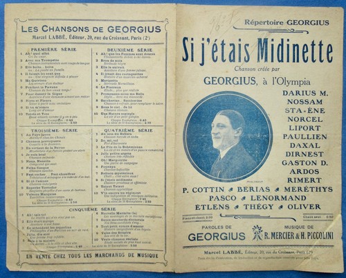 Georgius guibourg partition - guibourg, si