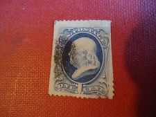 timbre U.S postage one 1 cent