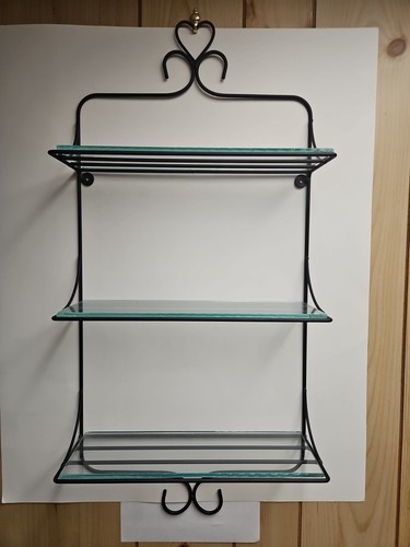 Scaffale ferro battuto con - scaffale,