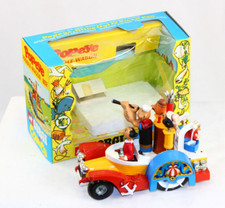 Corgi Comics Popeye Paddle Wagon come nuovo giocattolo pressofuso 1967 scatola originale qualche segno di usura