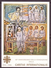 1990 Foglietto 40 Anni Caritas