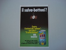 advertising Pubblicità 1971 DETERSIVO AVA