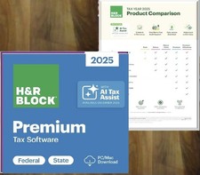 H&R Block Tax Software Premium