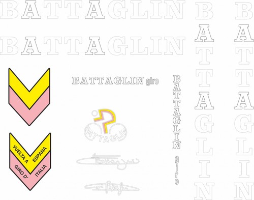 Adesivi telaio battaglin - telaio,