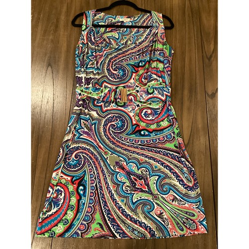 Etro paisley print mini abito - print,
