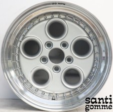 1 CERCHIO LAMBORGHINI DIABLO 13 X 17 " OZ ORIGINALE 5227259 SILVER DIAMANTATO