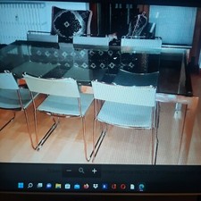 tavolo in cristallo usato