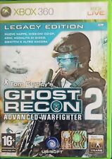 XBOX 360 GHOST RECON ADVANCED WARFIGHTER 2 Legacy Italiano Completo con Libretto