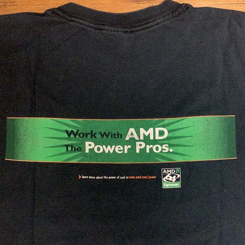 Shirt computer vintage amd - t-shirt,