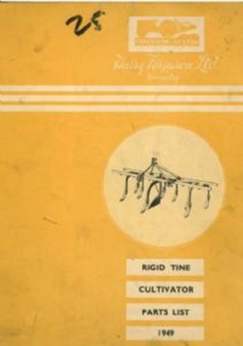 Manuale ricambi coltivatore - , a