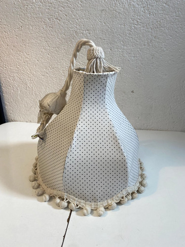 Paralume vintage tessuto - paralume,