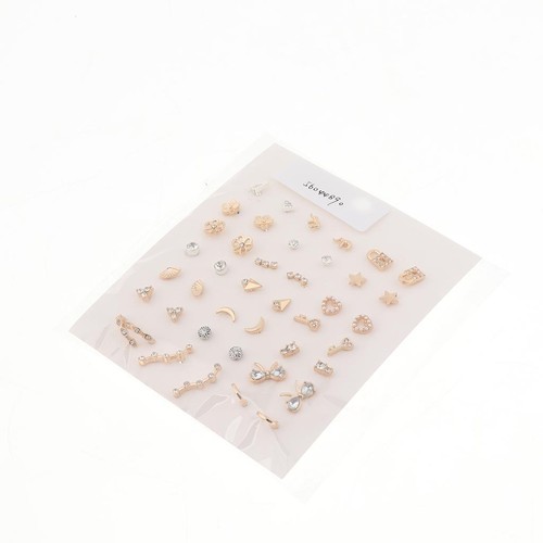 Paia set orecchini bottone - 9,