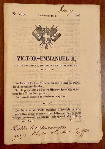 Decreto promulgato vittorio - promulgato,