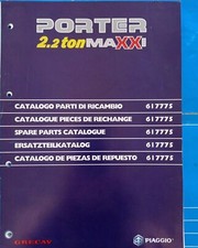 Catalogo Parti Ricambi 617775 Porter Piaggio MAXXI 2.2ton telaio 22TL2