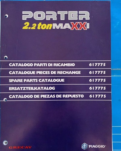 Catalogo parti ricambi - parti, 617775