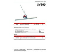 STAGGIA VIBRANTE  MAKER SV200