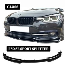 SPOILER SPLITTER LABBRO ANTERIORE BMW F30 F31 3 SERIE SE SPORT NERO LUCIDO 2012-2018