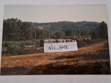 Fotografia Locomotore Diesel FS D 345 in testa ad un treno merci 