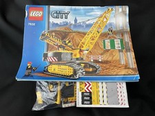 LEGO City 7632 Gru Cingolata | Set Completo 2009 | Ottime Condizioni