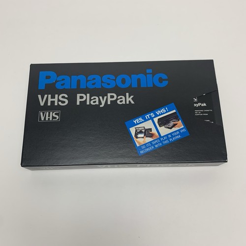 Panasonic vhs playpak - panasonic,