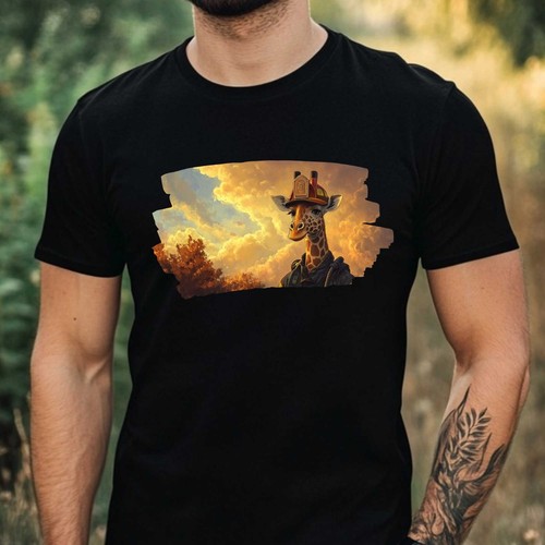 Shirt uomo giraffa come - uomo,