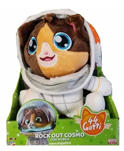 Gatti peluche parlante rock - peluche,