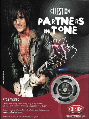 Steve stevens celestion g12 - steve,