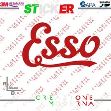 ADESIVO STICKER ESSO MISURE