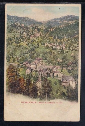 Cartolina valsesia bocca di - bocca,