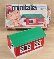 set LEGO MINITALIA LITTLE HOUSE 1-8 anni '70 vintage completo mattoncini di da