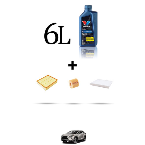 Hoffcar kit tagliando filtri - kit,
