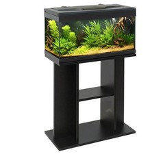 Acquario completo aloha 60 tavolino e luce LED filtro colore bianco