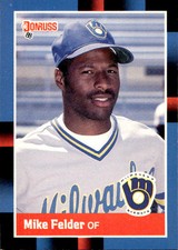 card Baseball 1988 Donruss #397c Mike Felder