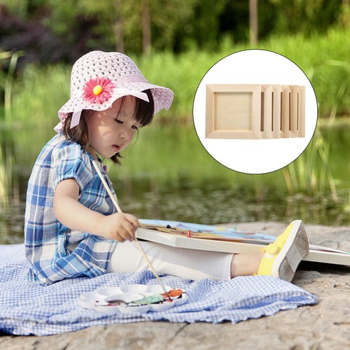 Pcs unfinished frames wood - 6,