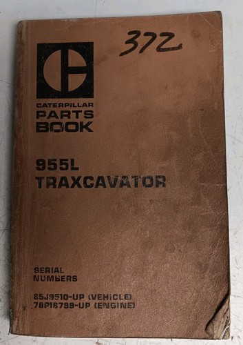 Libretto ricambi escavatore
