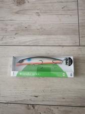 Ima Sasuke 120 Reppa Galleggiante Minnow 0,60 oz 4,7 in Argento Blu, Acqua Salata 