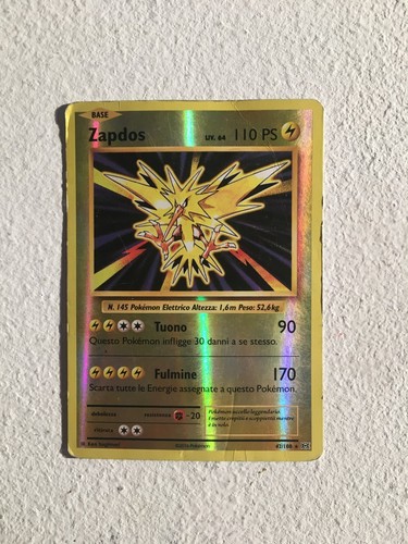 Carte pokemon zapdos - carte, zapdos,