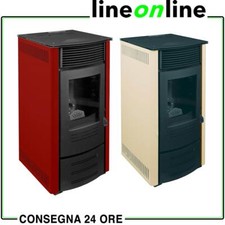 Stufa a pellet 13,5 kW Punto Fuoco Sara - Eva Calor per casa e appartamento