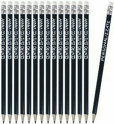 100 matite nere - matite, personalizzate