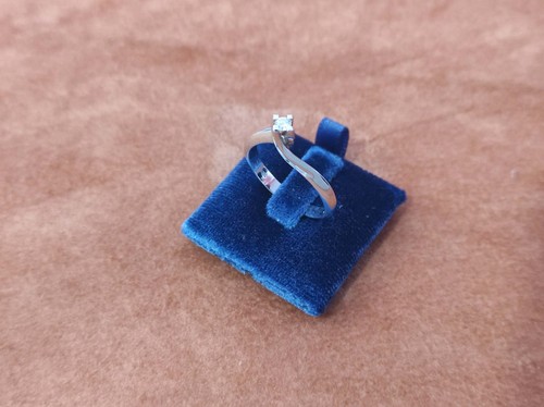Anello solitario donna oro - anello,