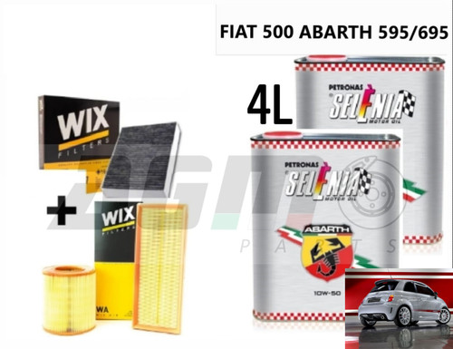 Kit tagliando olio selenia - tagliando, 4l