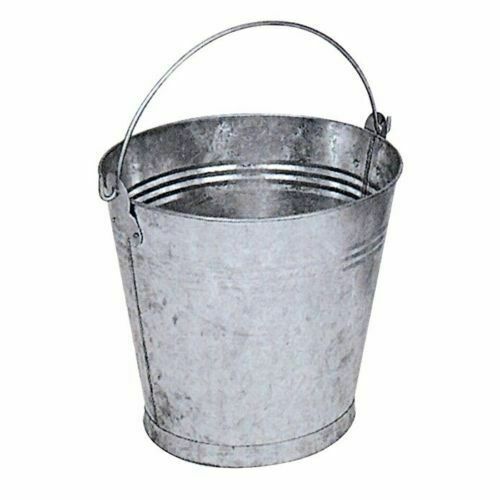 Secchio metallo zincato - secchio,