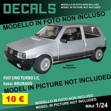 DECALS repro Fiat Uno Turbo