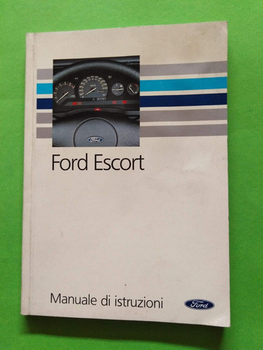Ford escort libretto uso - ford,