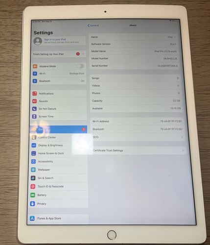 Apple ipad pro wifi - ipad,