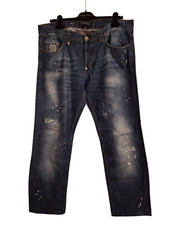 Jeans uomo Philipp Plein autentico, blu. Taglia: 36