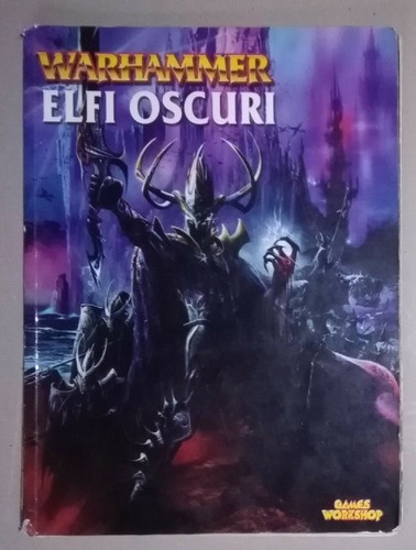 Warhammer libro elfi oscuri - elfi,